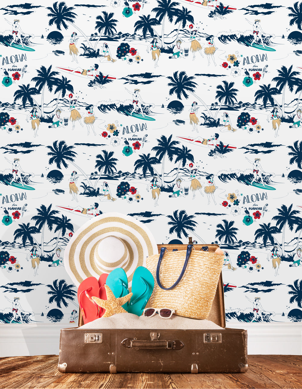 Aloha! (Hello Sailor) - Wallpaper