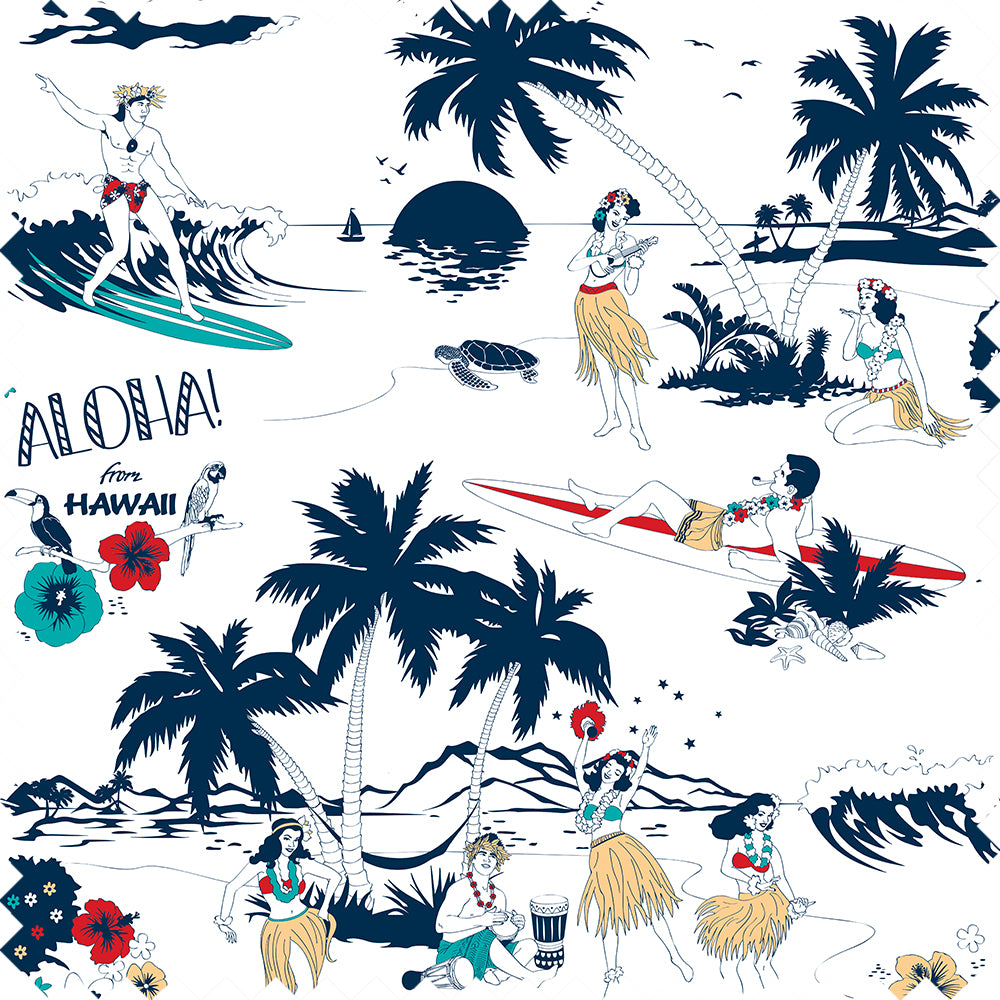 Aloha! Fabric