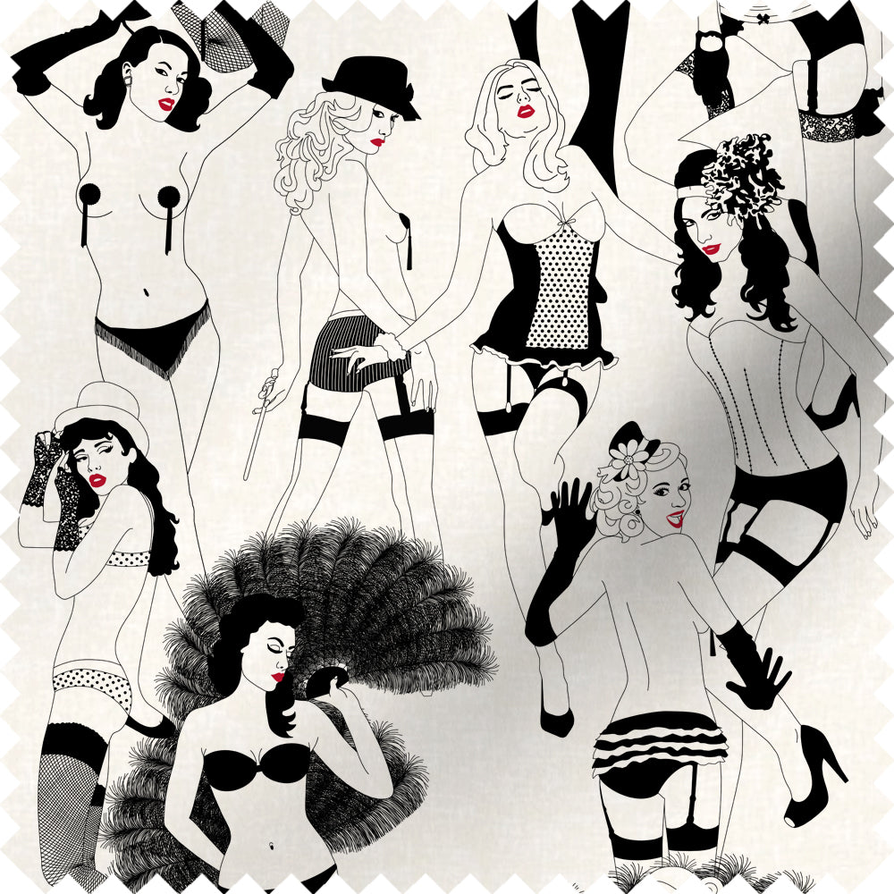 Burlesque Fabric