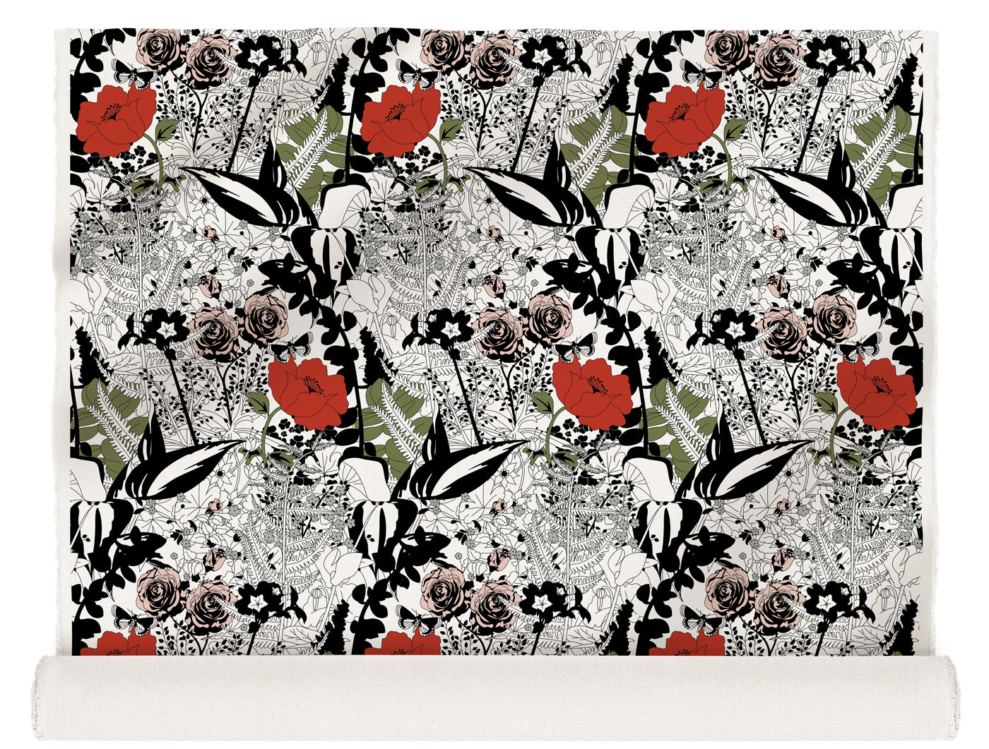 English Garden (1950) - Fabric