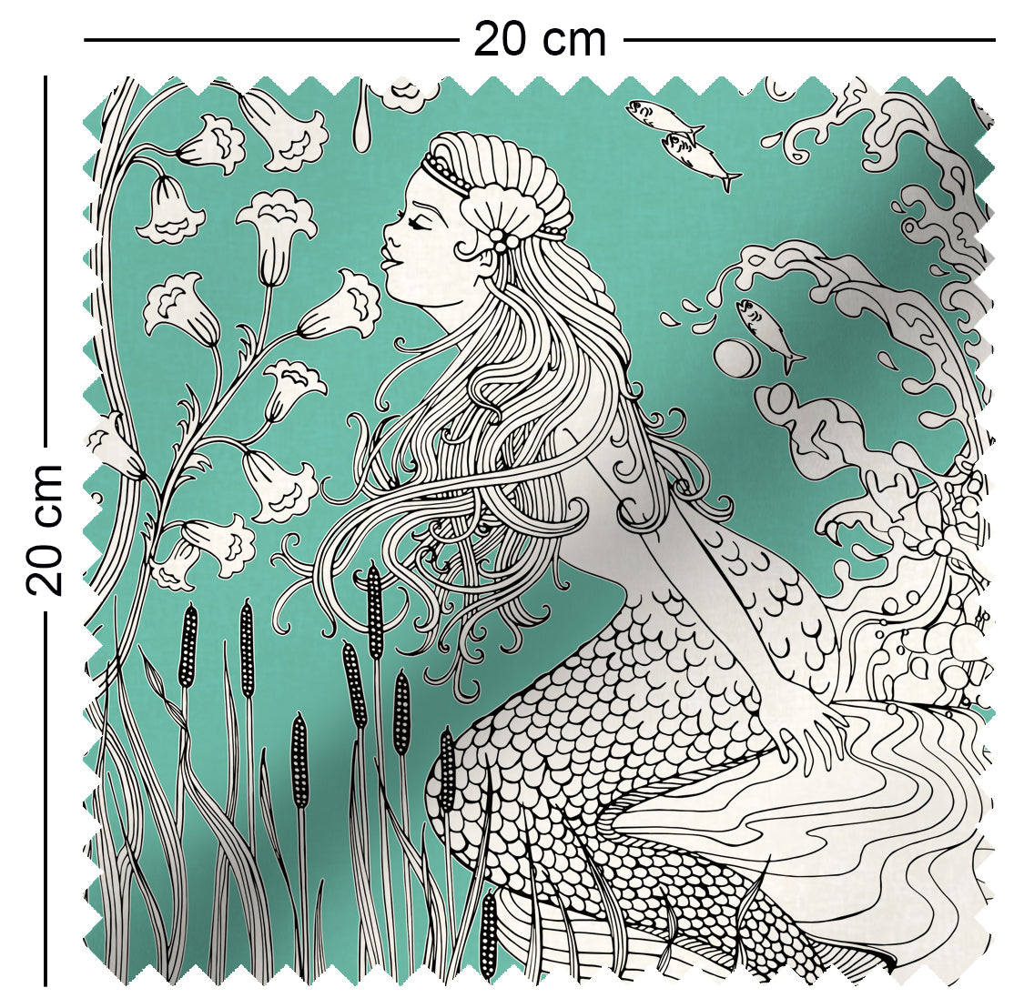 Mermaids - Fabric