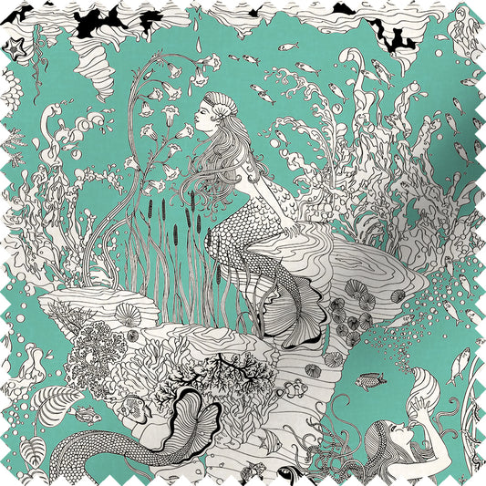Mermaids Fabric