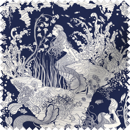 Mermaids Fabric
