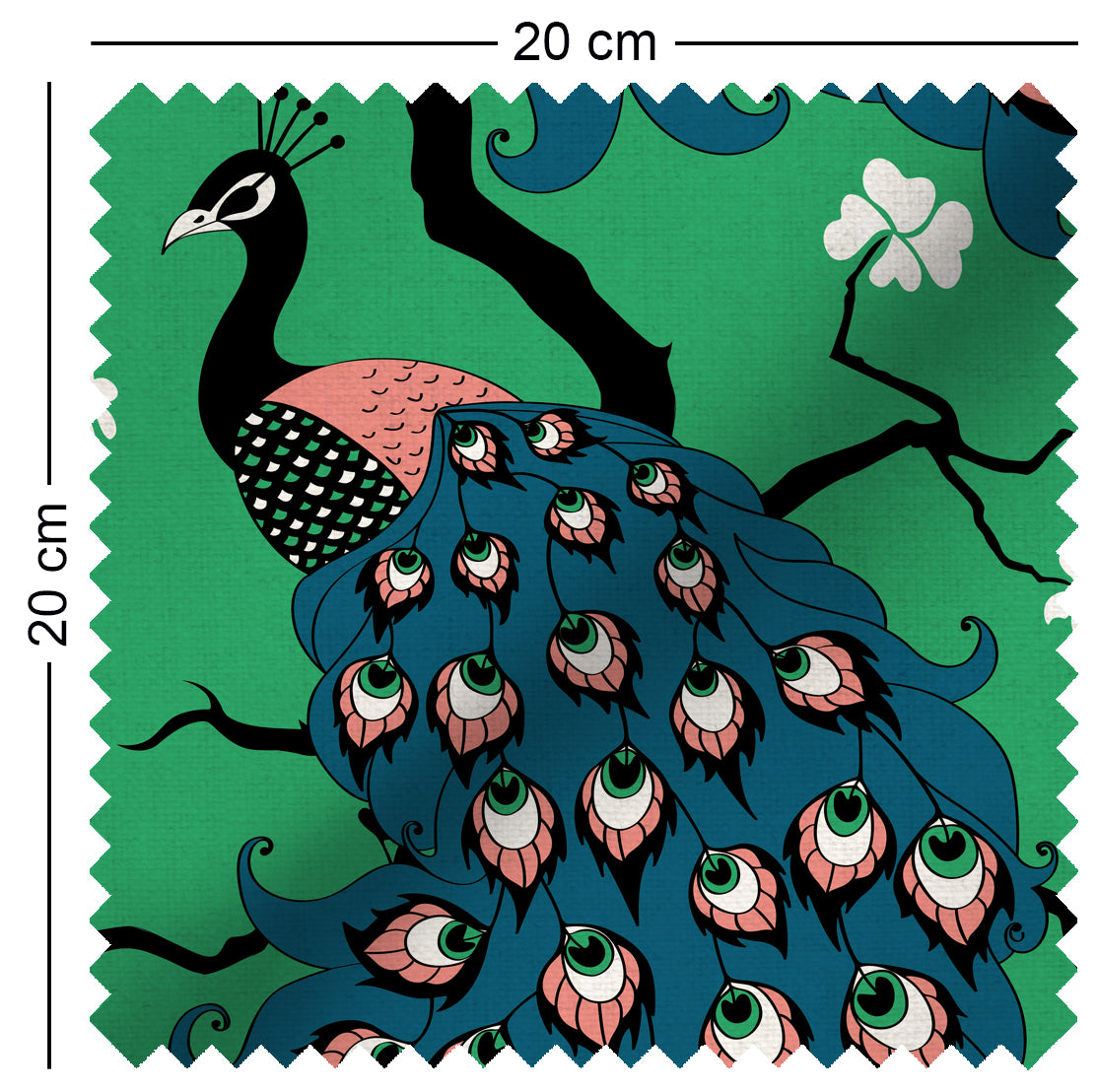 Peacock - Fabric