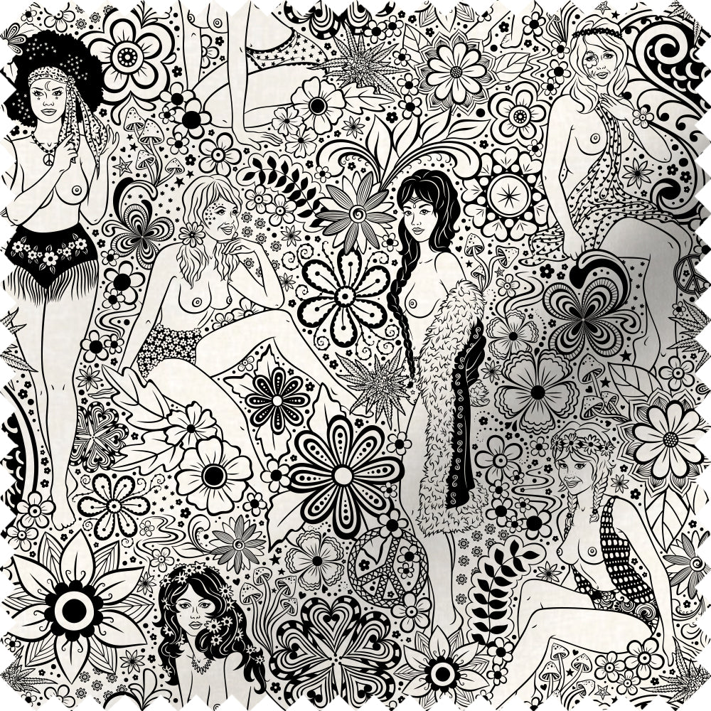 Summer of Love Fabric