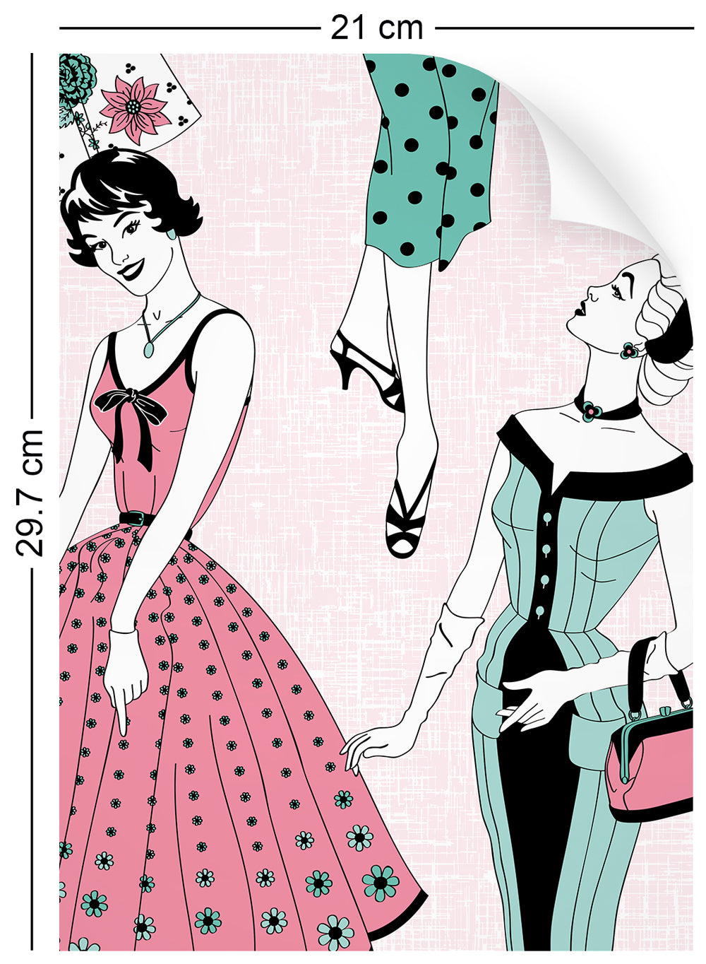 Vintage Dress - Wallpaper