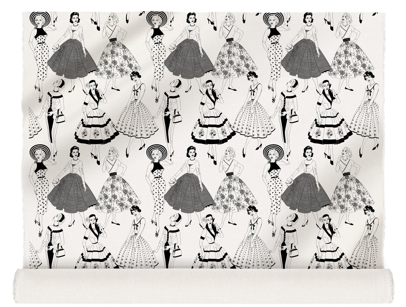 Vintage Dress - Fabric
