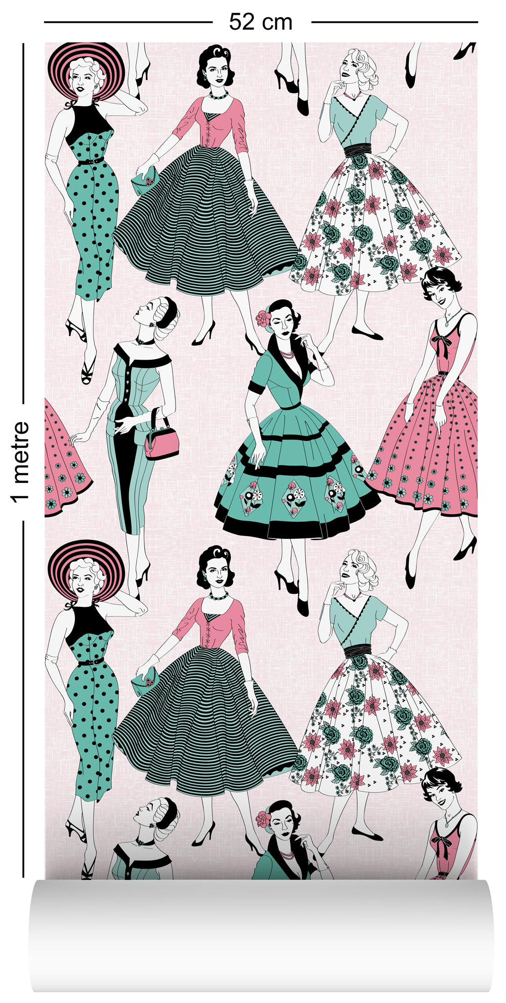 Vintage Dress - Wallpaper