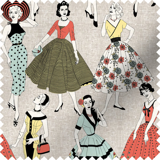 Vintage Dress Fabric
