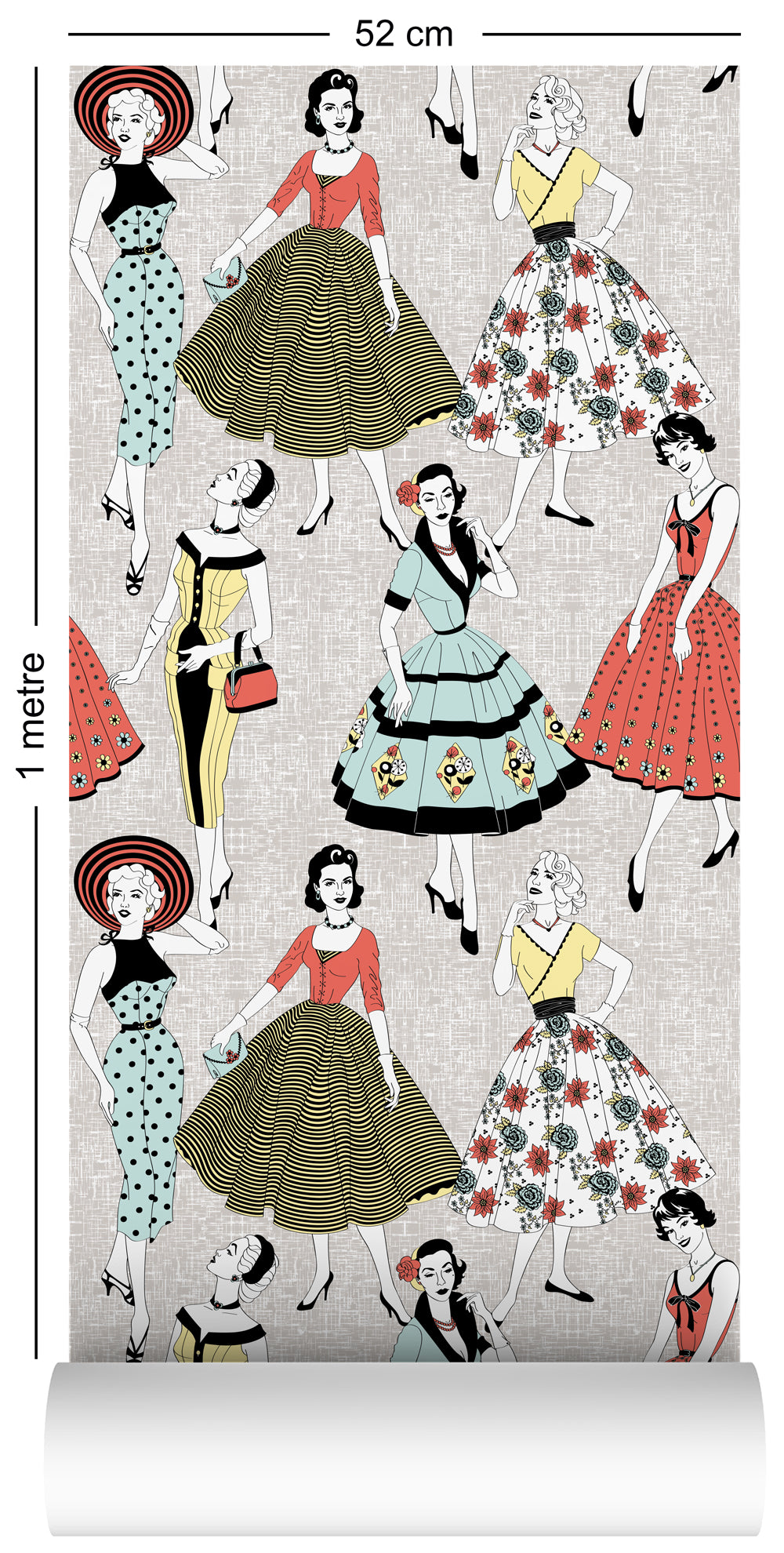 Vintage Dress - Wallpaper
