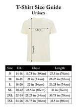 Load image into Gallery viewer, Dupenny Mens T-shirt Size Guide retro Pinup Rockabilly Fashion