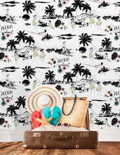 Load image into Gallery viewer, Aloha! (Colour) - Wallpaper Samples