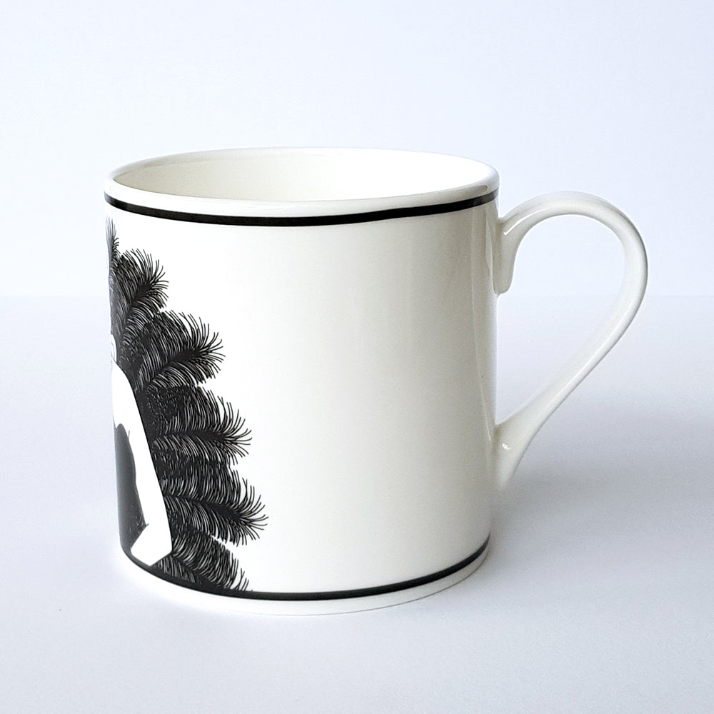 Dupenny collectable bone china - Gigi Burlesque Cabaret Mug
