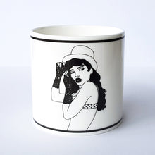 Load image into Gallery viewer, Fine bone china Burlesque Ophelia Mug by Dupenny