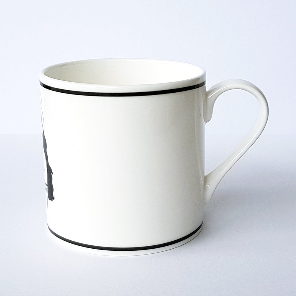 Ophelia collectable bone china Mug from Dupenny Burlesque range
