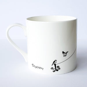 50s Housewives Mug by Dupenny. Fine Bone China collectable.
