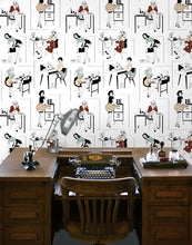 Load image into Gallery viewer, Office Etiquette Wallpaper by Dupenny