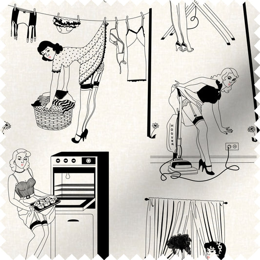 50s Housewives Fabric
