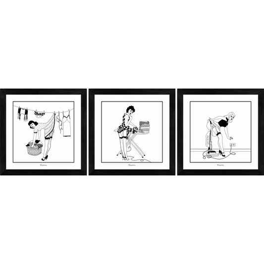 50s Housewives Art Prints