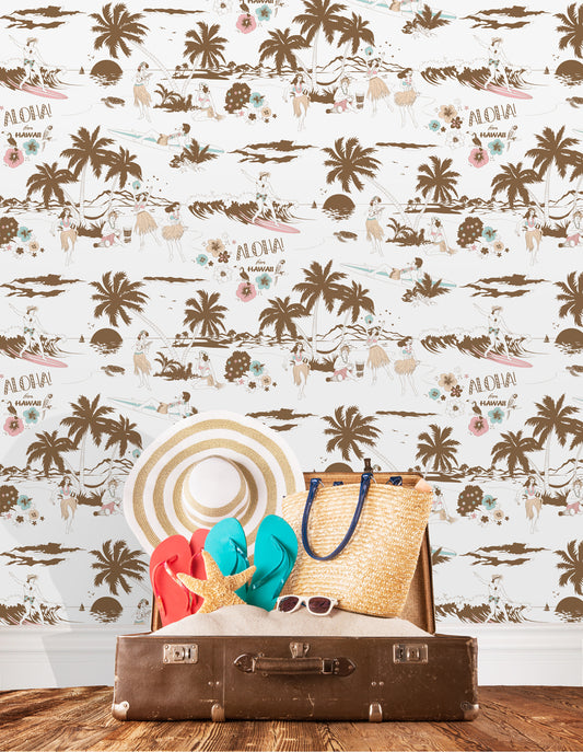 Aloha! (Hello Sailor) - Wallpaper