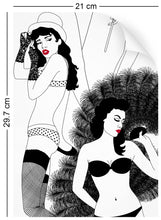 Load image into Gallery viewer, Burlesque (Red Lips) - Type II Vinyl Samples