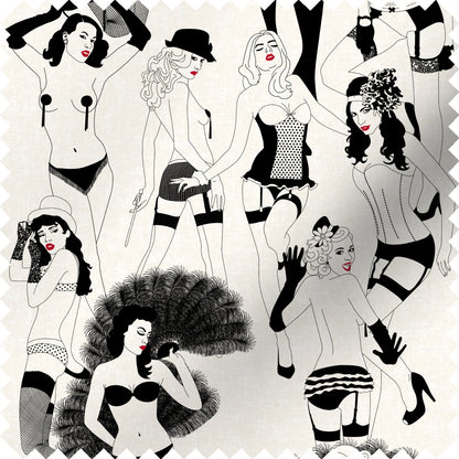Burlesque Fabric