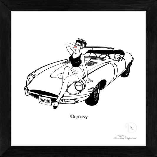 Ltd. Edition E-Type - Art Print