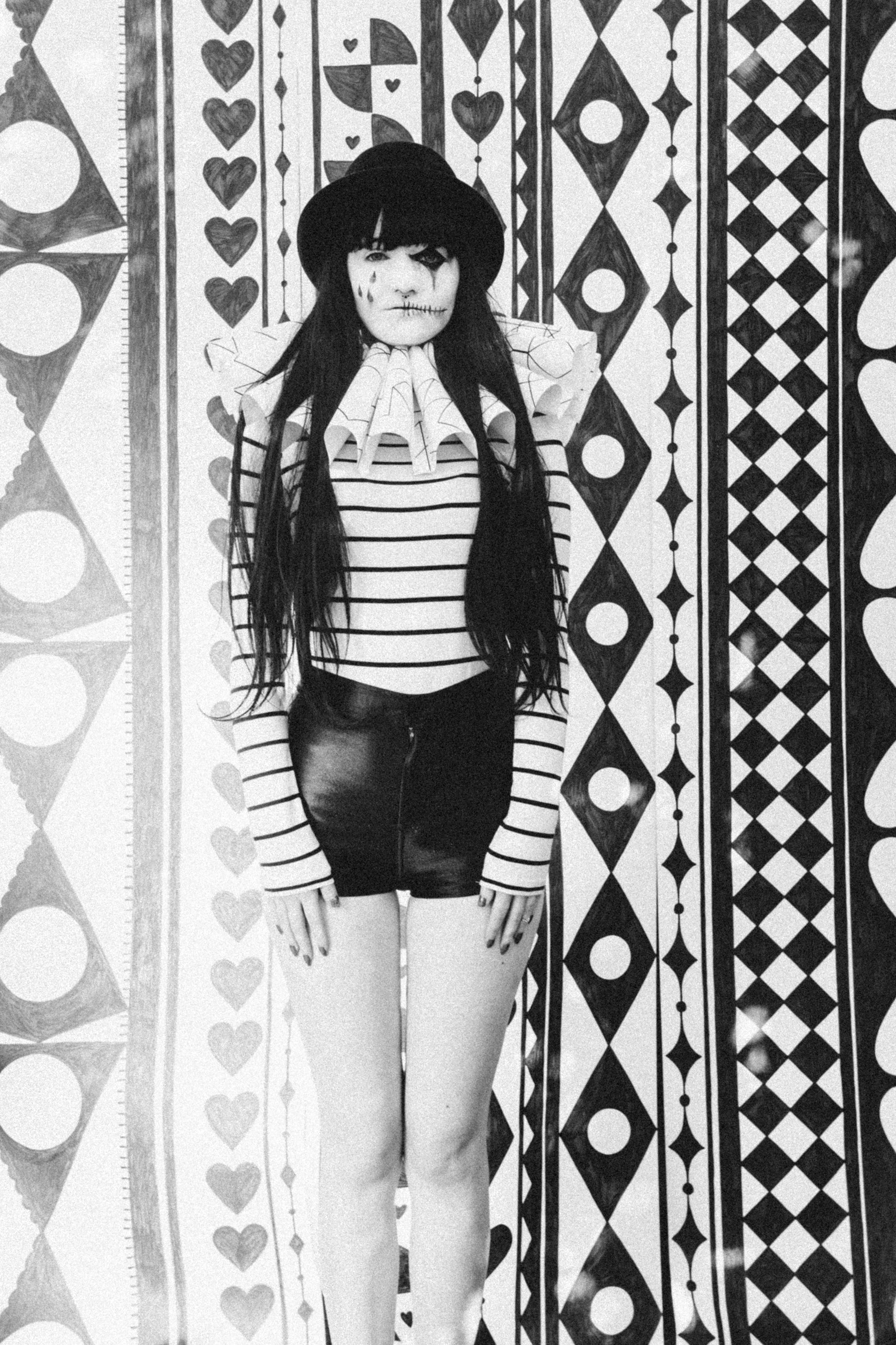 Harlequin Wall Mural Posca Markers