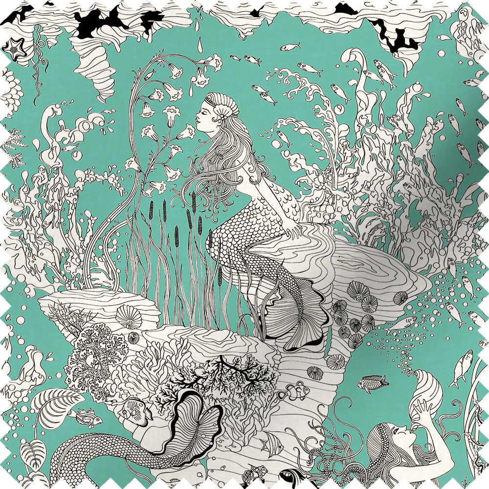 Mermaids Fabric