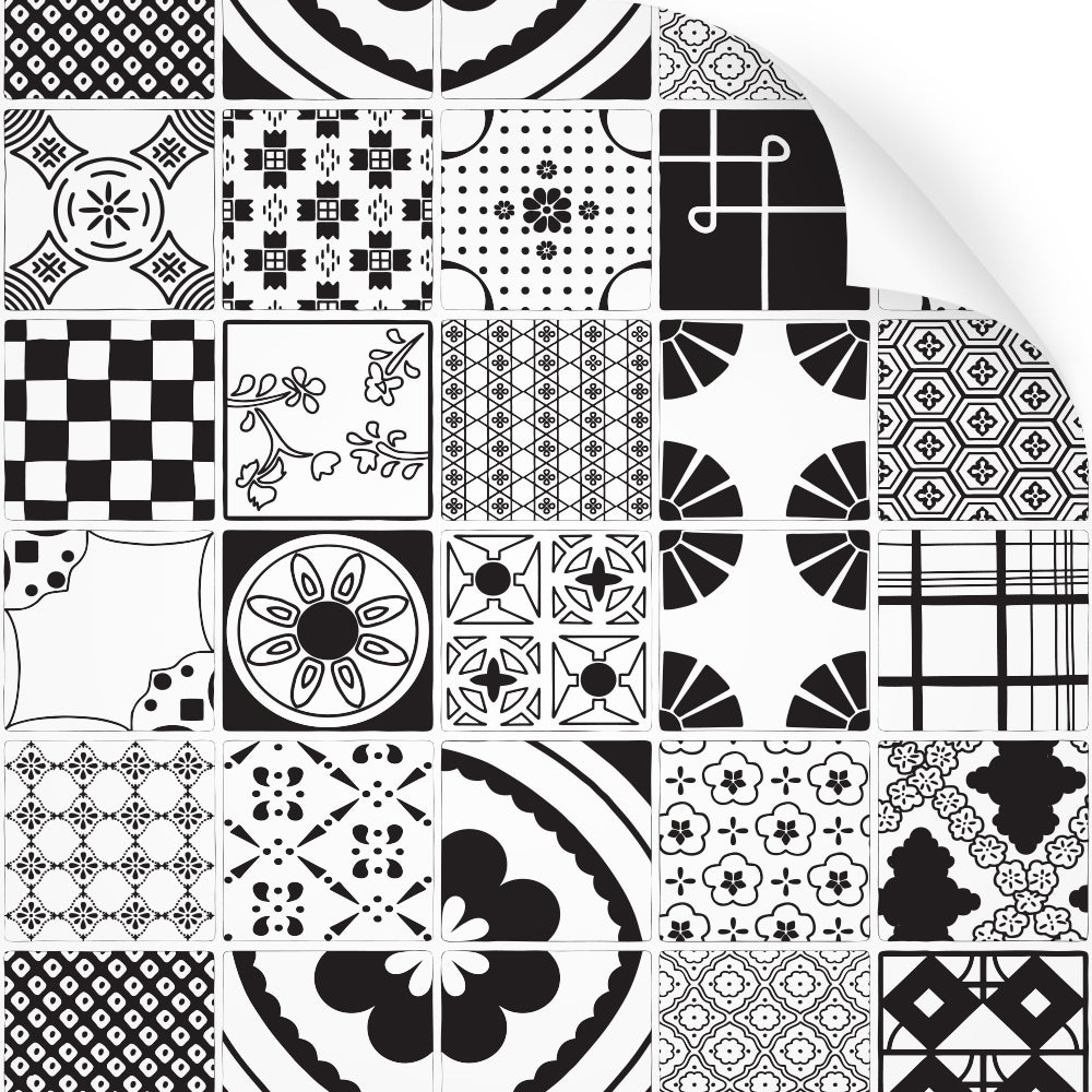Mixed Tiles Wallpaper Samples