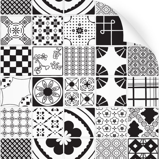 Mixed Tiles Wallpaper Samples