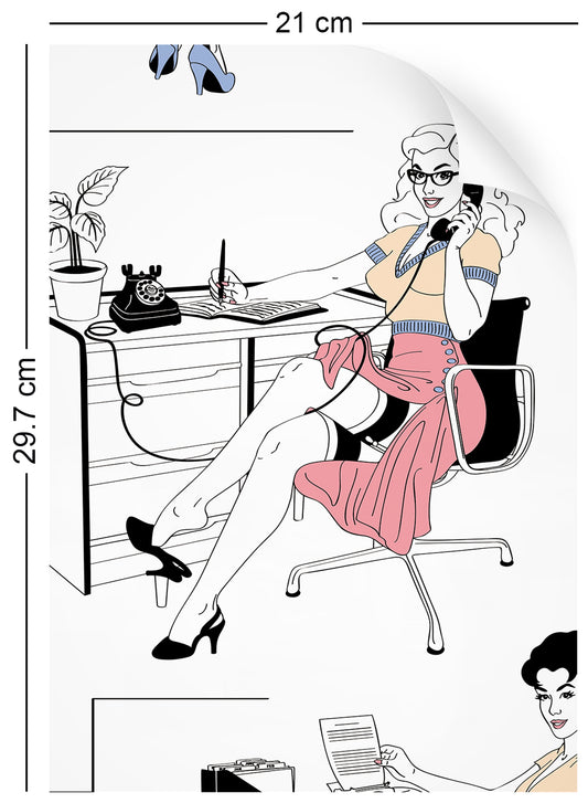 Office Etiquette - Wallpaper Samples