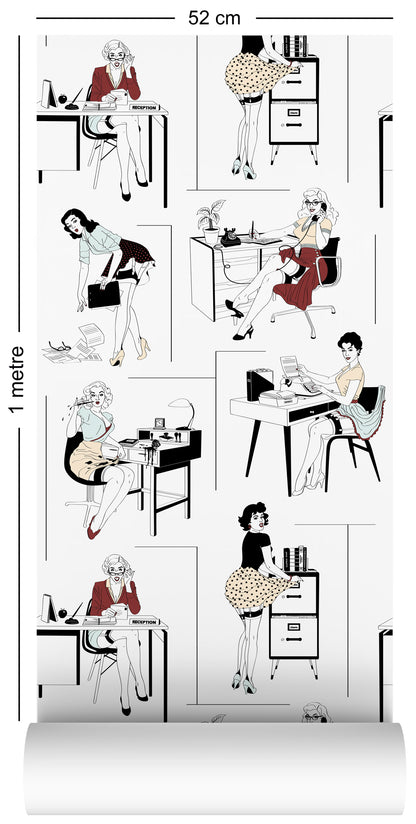 * Office Etiquette Wallpaper 10m