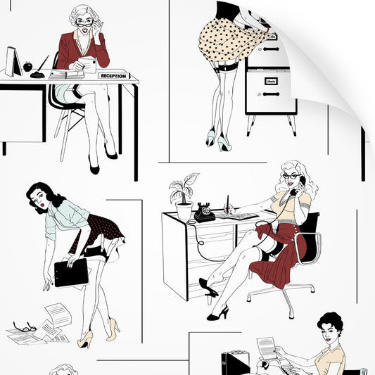 * Office Etiquette Wallpaper 10m