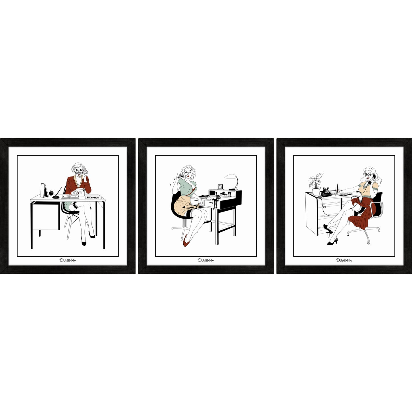 Office Etiquette Art Prints