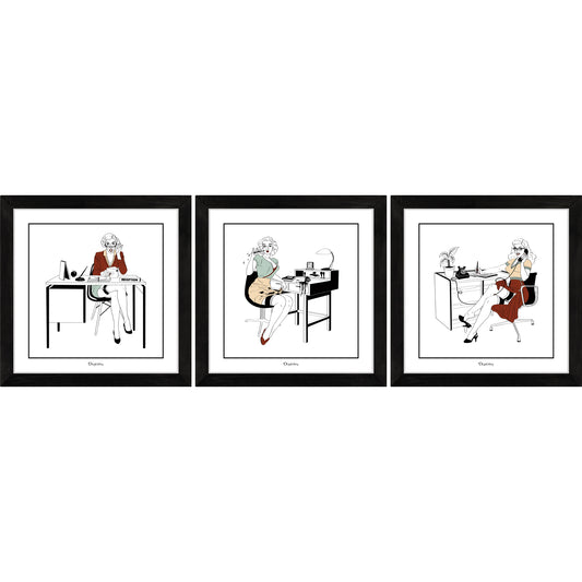 Office Etiquette Art Prints