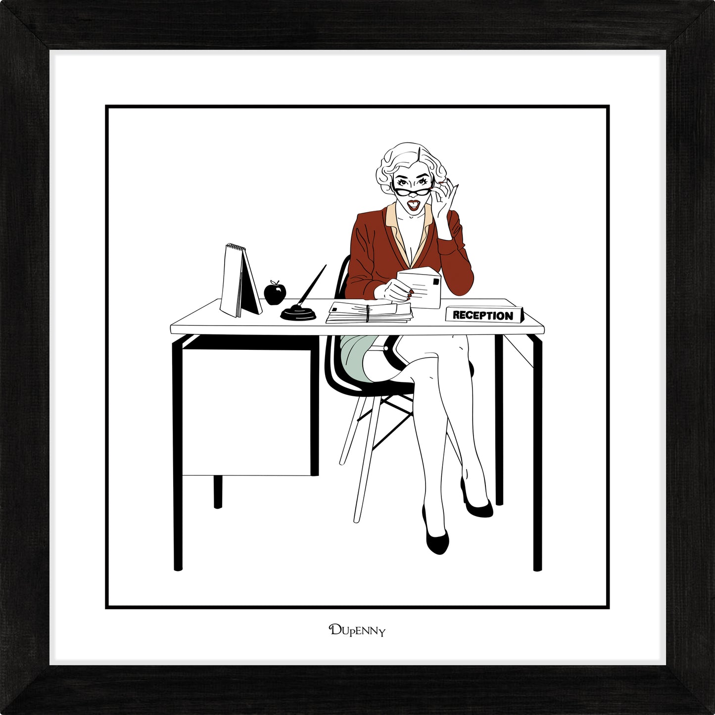 Office Etiquette Art Prints