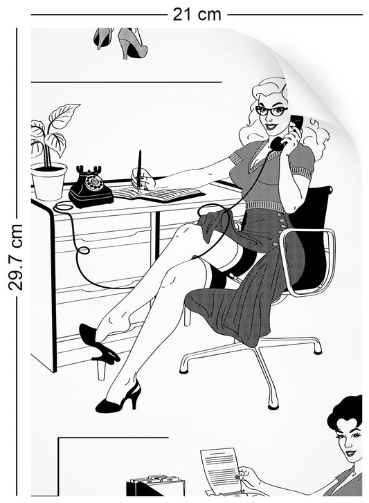 Office Etiquette - Wallpaper Samples
