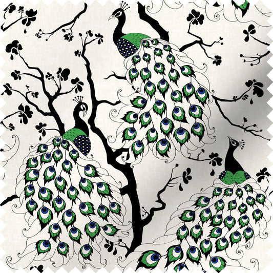 Peacock Fabric