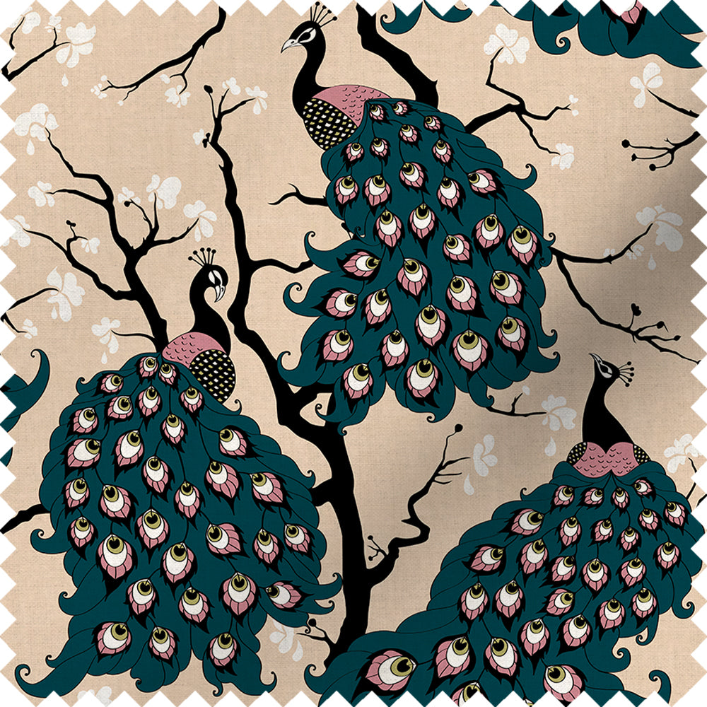 Peacock Fabric