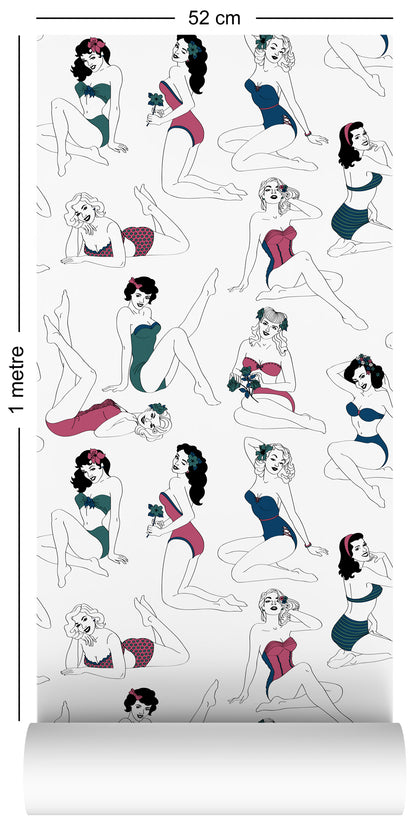 * Pin-Up Wallpaper 10m