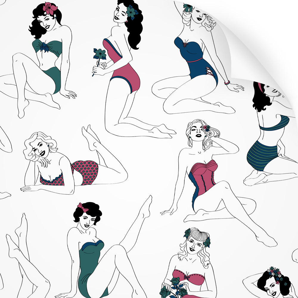* Pin-Up Wallpaper 10m