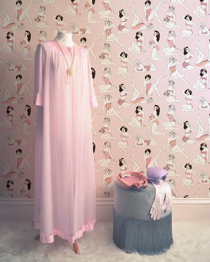 Pretty Pink Pinup Wallpaper by Dupenny