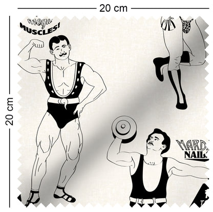 Strongman (Colour) - Fabric