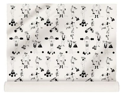 Strongman (Colour) - Fabric