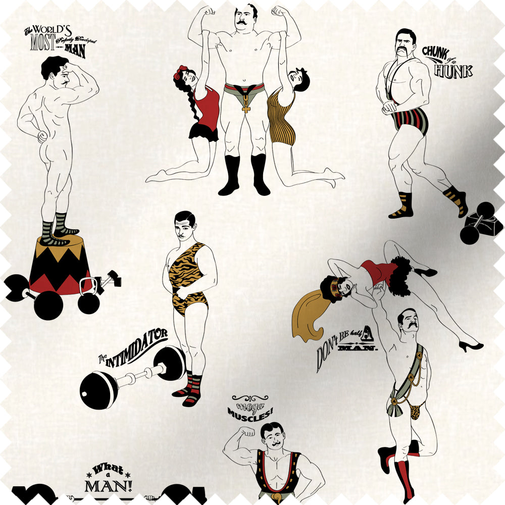 Strongman (Colour) - Fabric