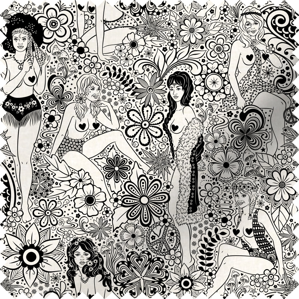 Summer of Love Fabric