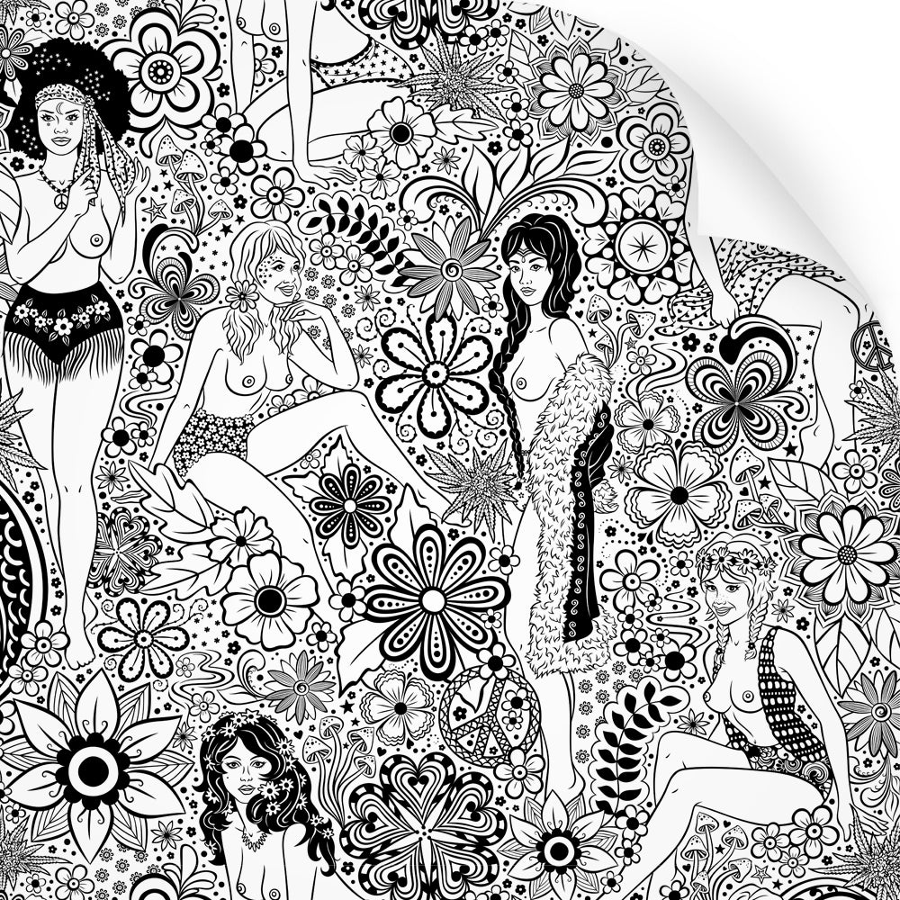 Summer Of Love wallpaper by Dupenny - flower power hippie chicks