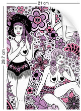 Load image into Gallery viewer, Summer of Love (Purple Haze) *Censored* - Wallpaper Samples