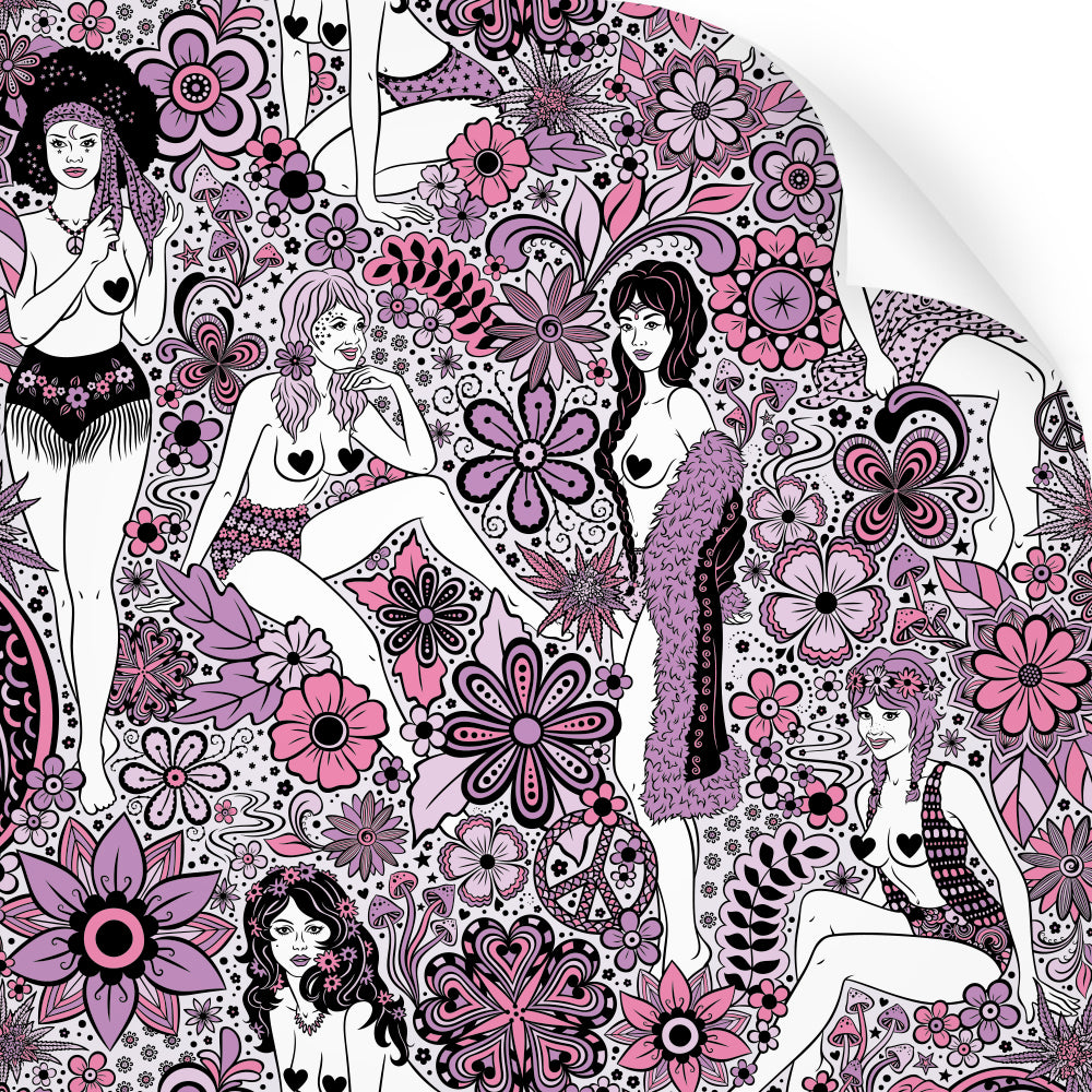 Summer of Love Wallpaper Samples